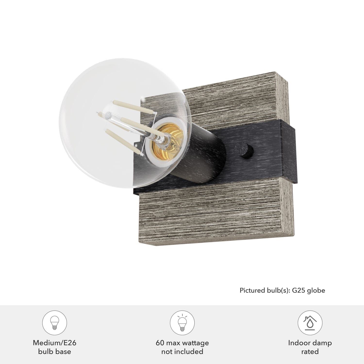 Donelson 1 Light Sconce - Image 5