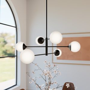 Hepburn 6 Light Extra Large 48 Inch Chandelier
