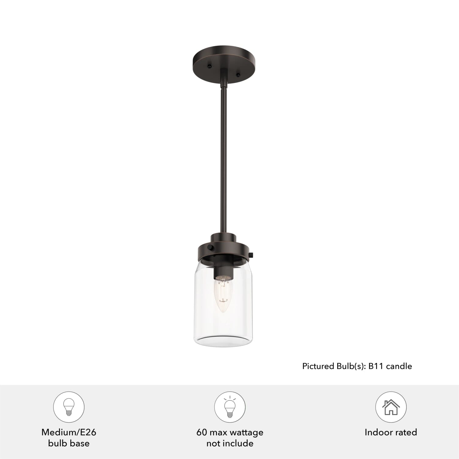 Devon Park 1 Light Mini Pendant - Image 6