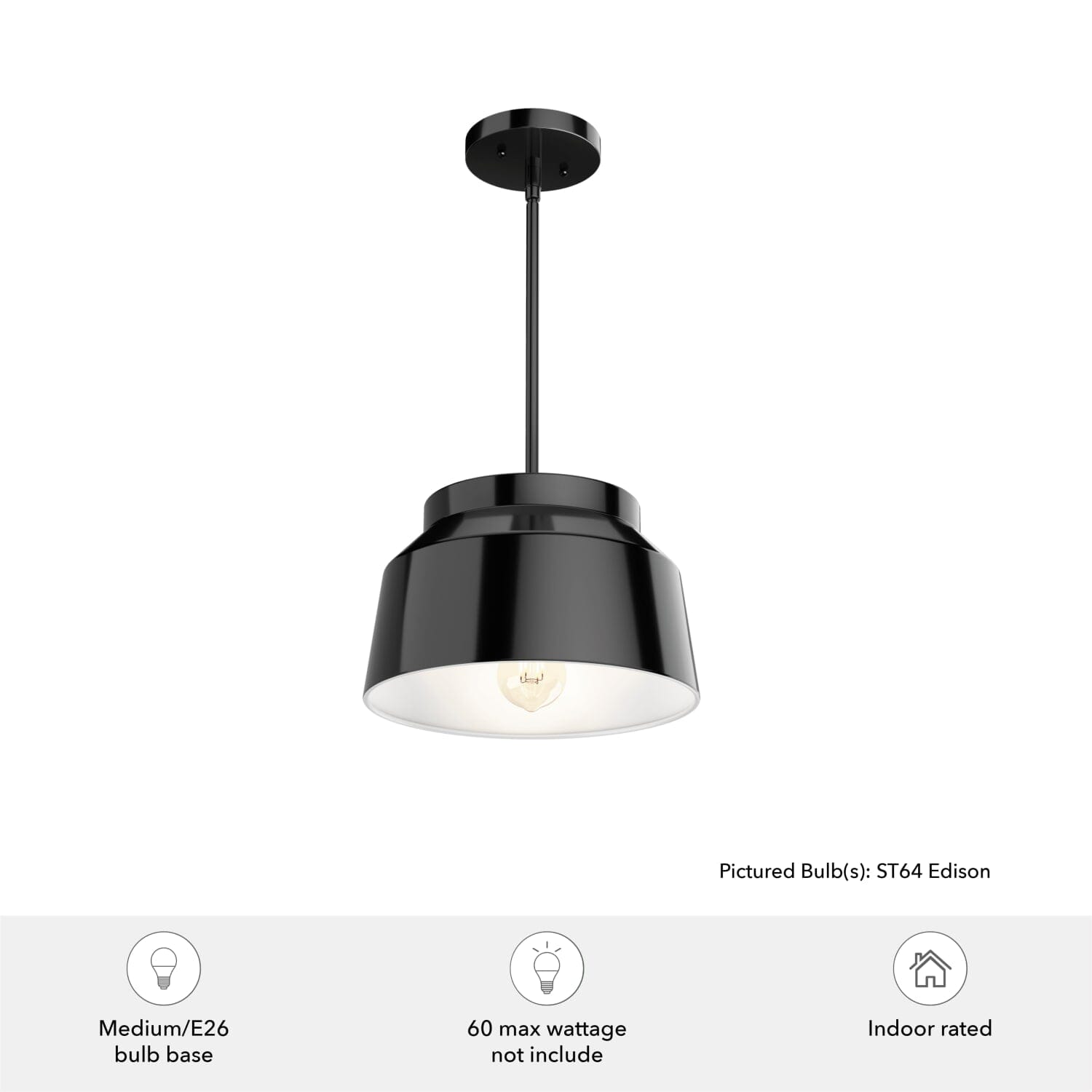 Cranbrook 1 Light Pendant - Image 6