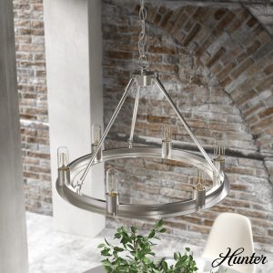 Saddlewood Chandelier 6 Light