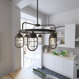 Starklake 6 Light Chandelier