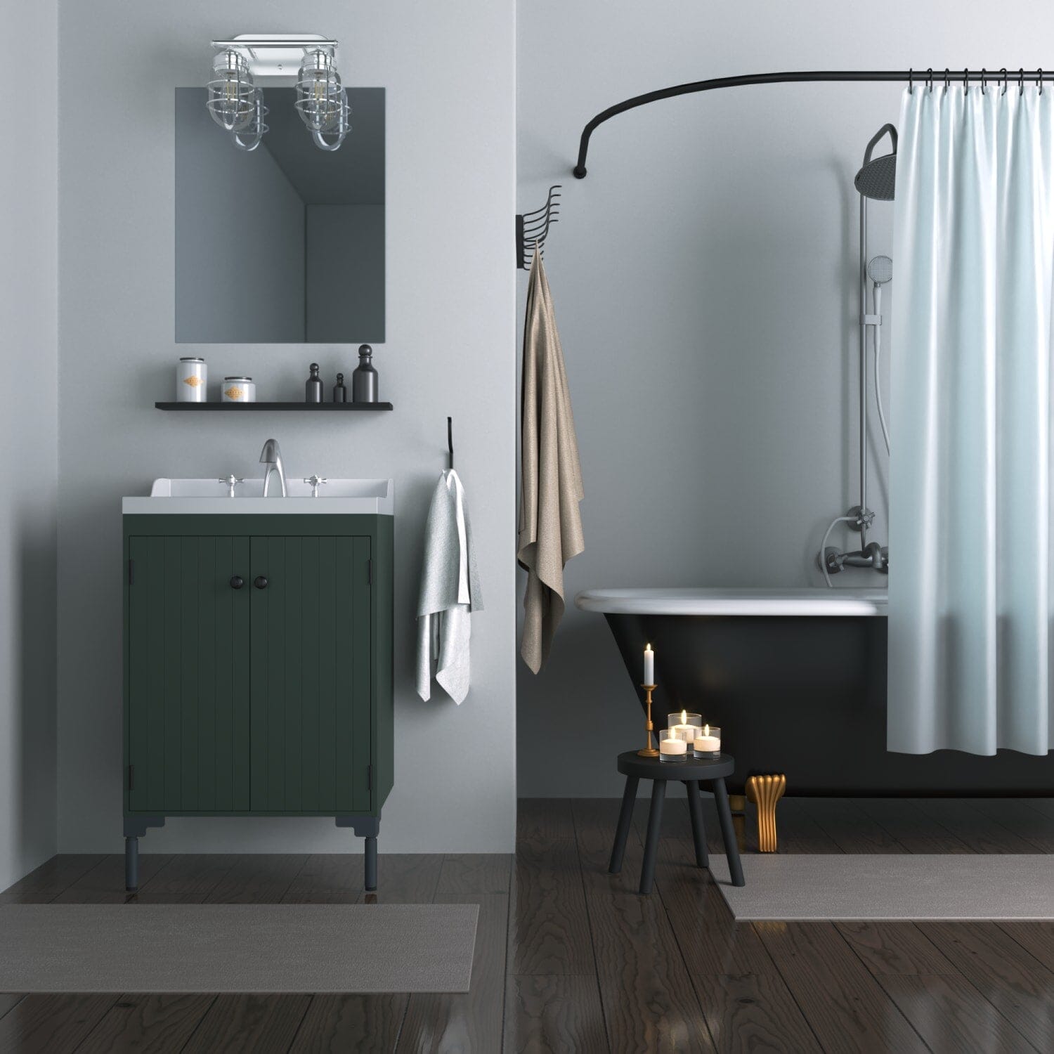 Starklake 2 Light Vanity - Image 4