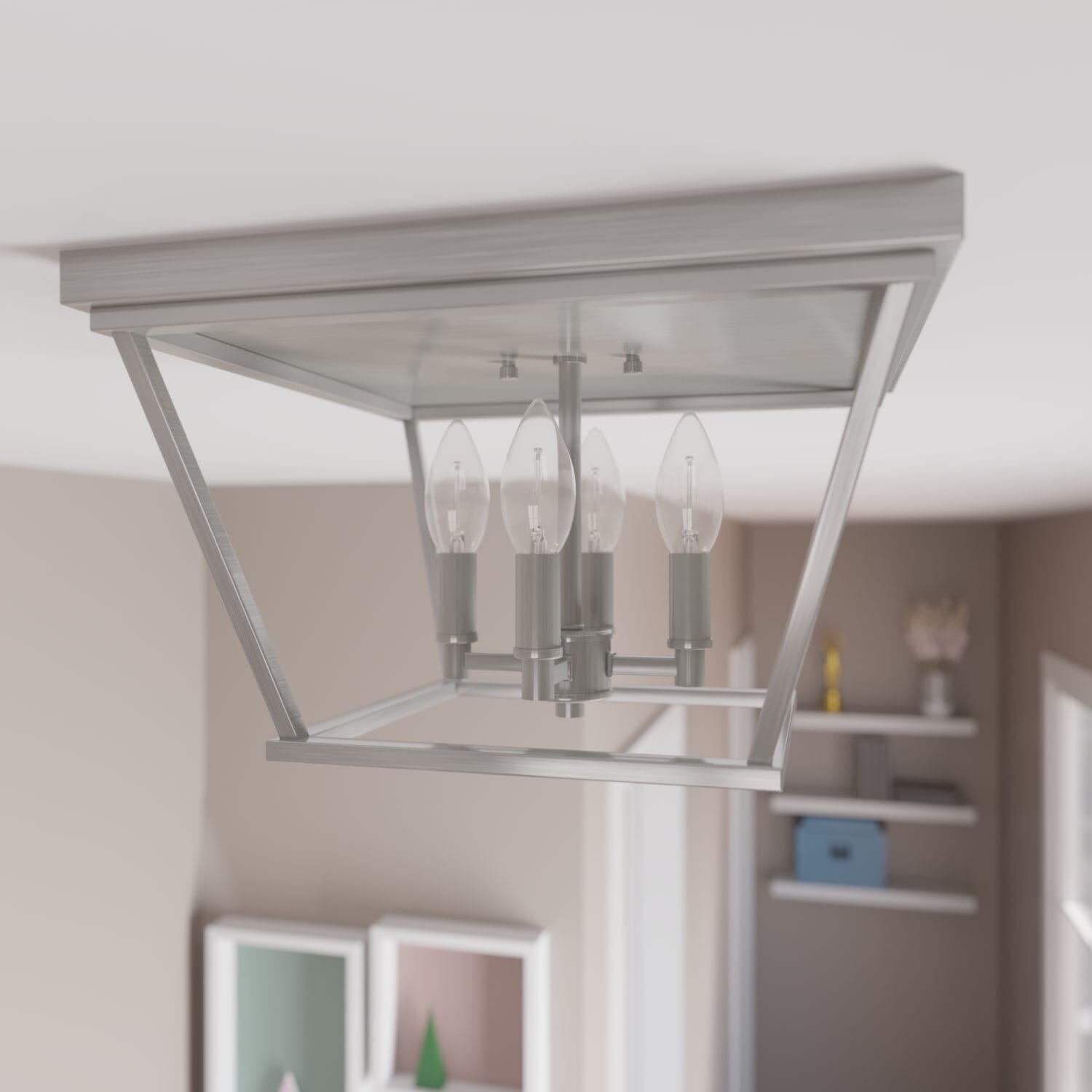 Laurel Ridge Flush Mount 4 Light