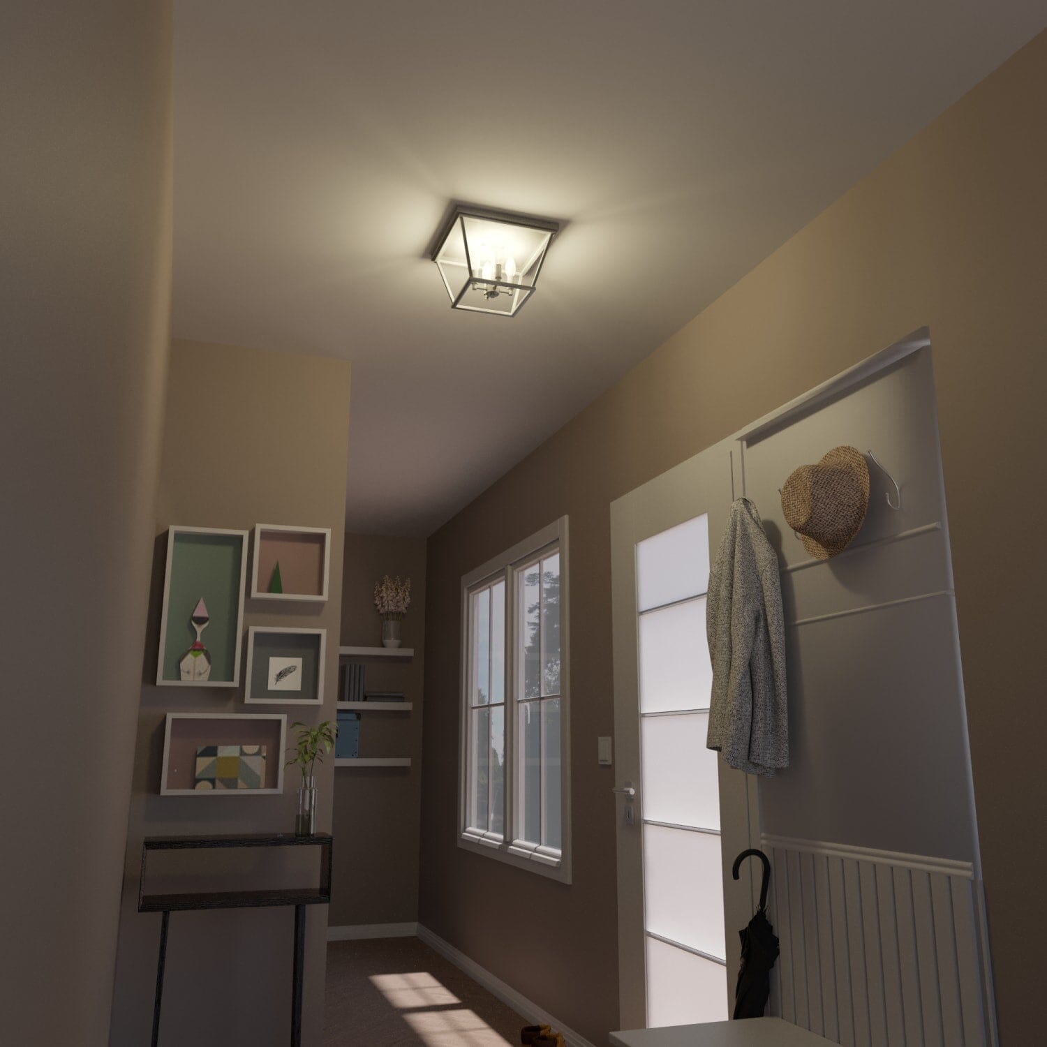 Laurel Ridge Flush Mount 4 Light - Image 2