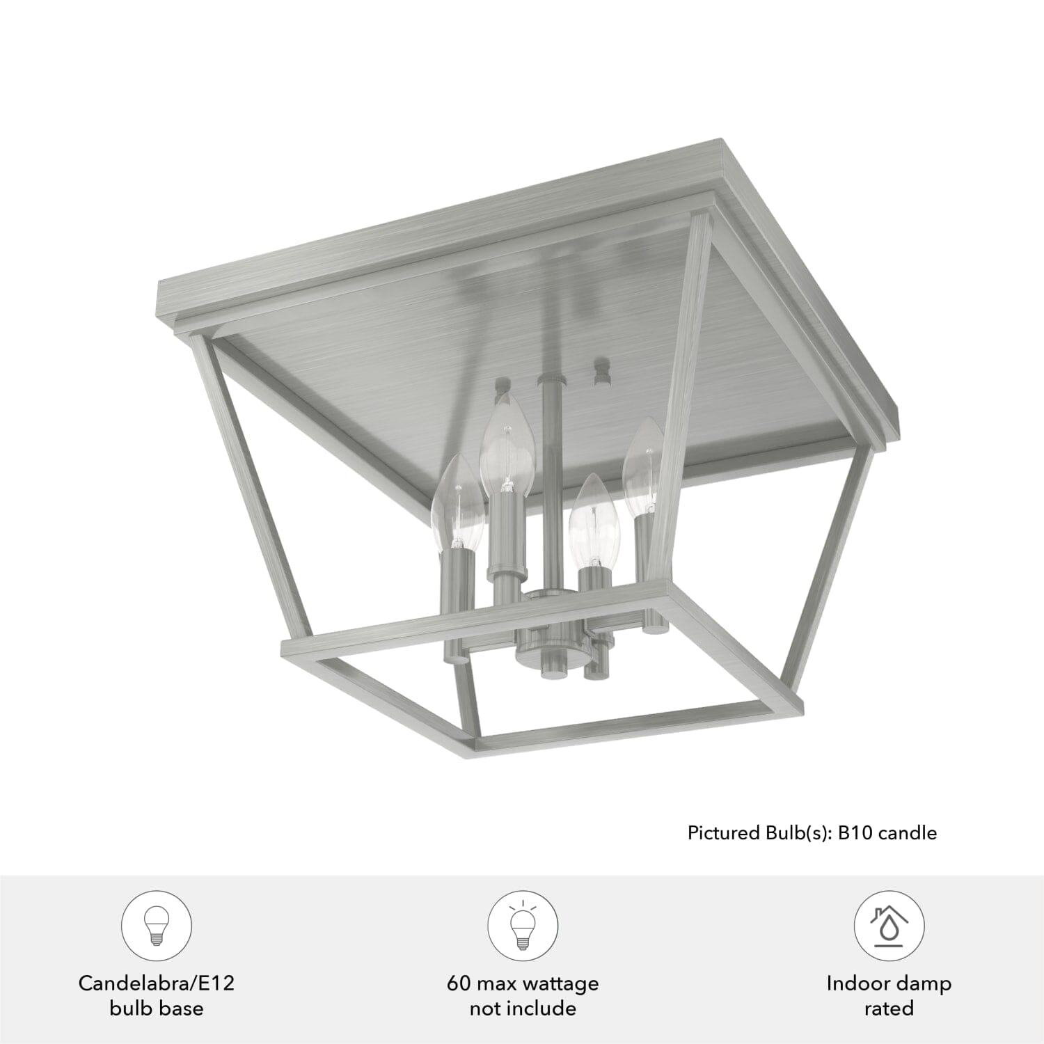 Laurel Ridge Flush Mount 4 Light - Image 3