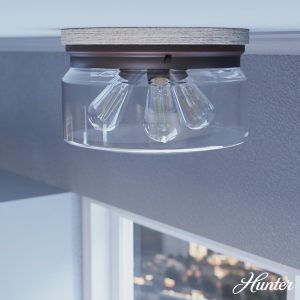 Devon Park 3 Light Flush Mount
