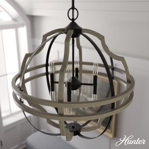 Stone Creek 8 Light Pendant 25 inch