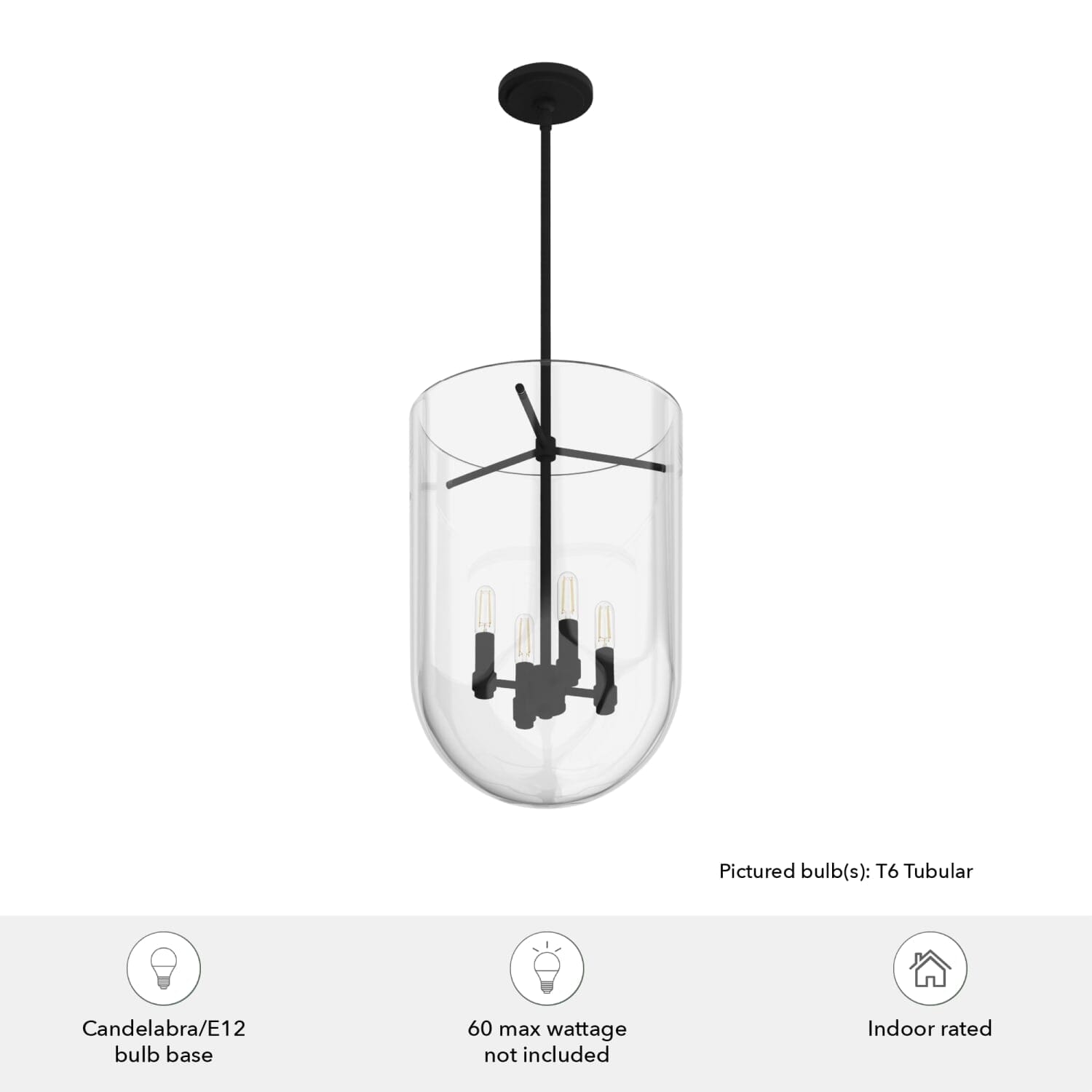 Sacha 4 Light Pendant - Image 5