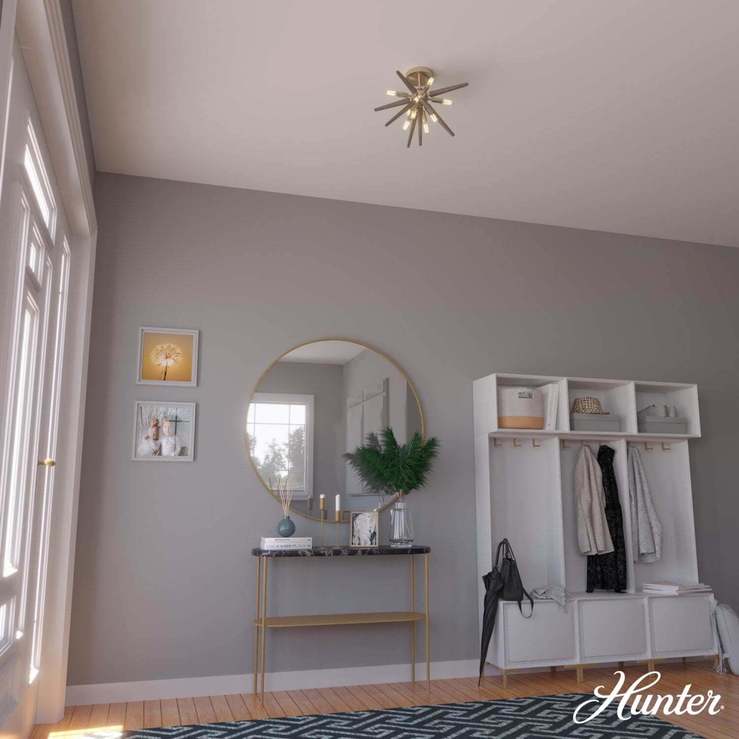 Jupiter Star Semi-Flush Mount - Image 2