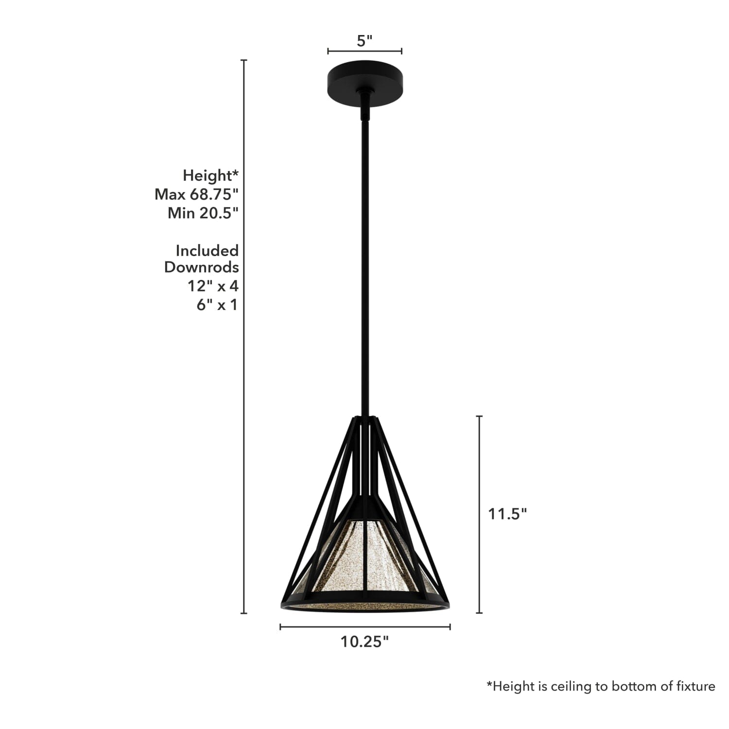 Rafner Small Pendant - Image 4