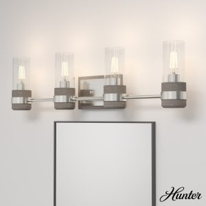 River Mill 4 Light Vanity