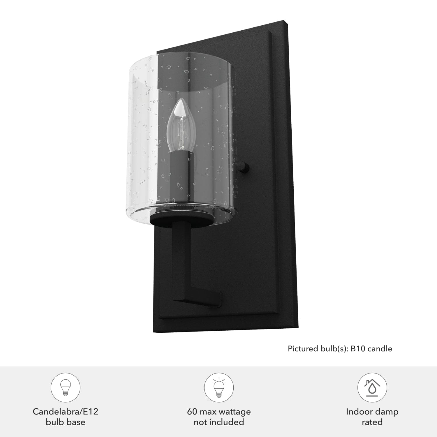 Kerrison 1 Light Wall Sconce - Image 3