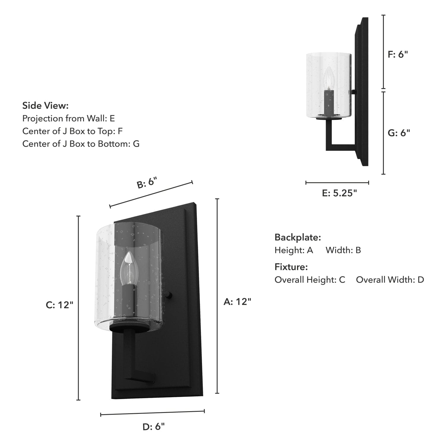 Kerrison 1 Light Wall Sconce - Image 4