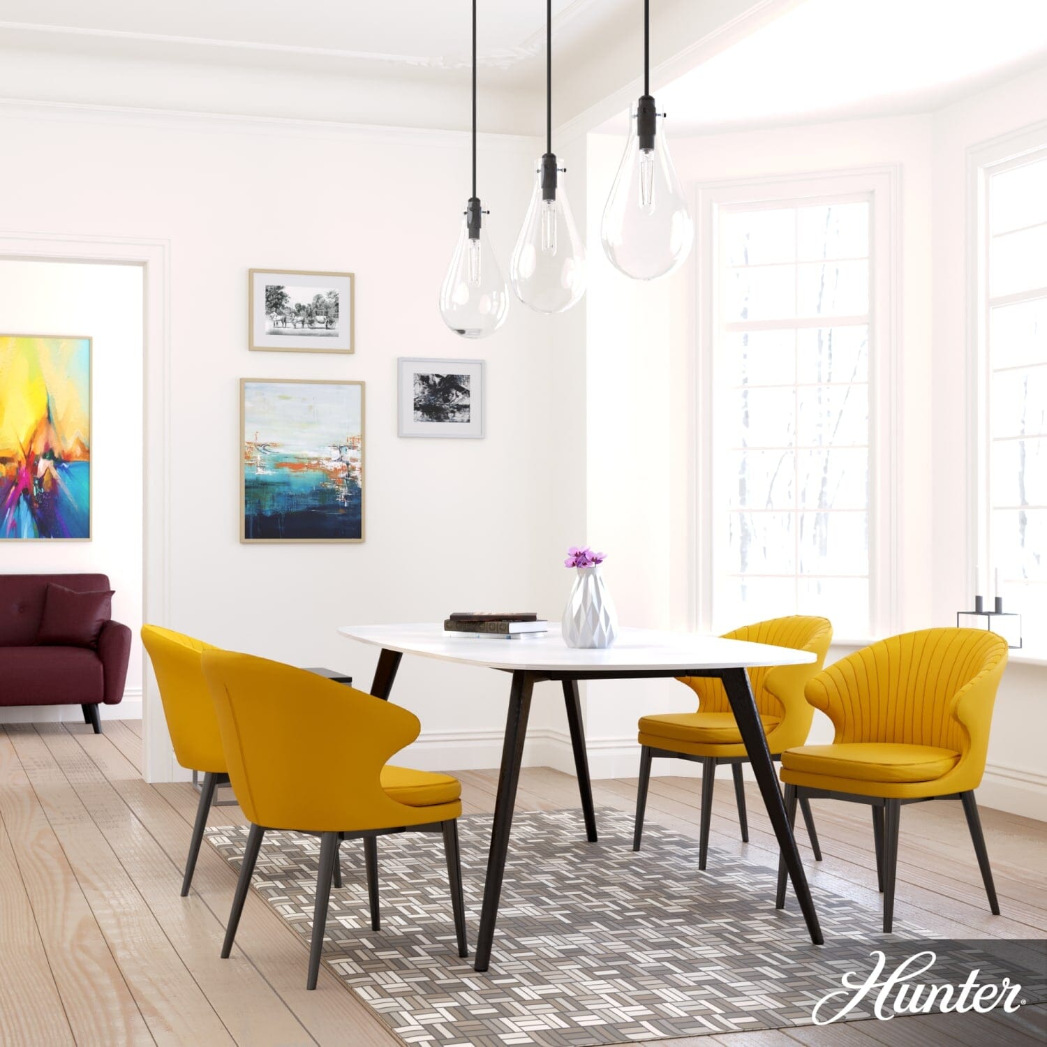 Lundin Pendant 1 Light 9 inch - Image 2