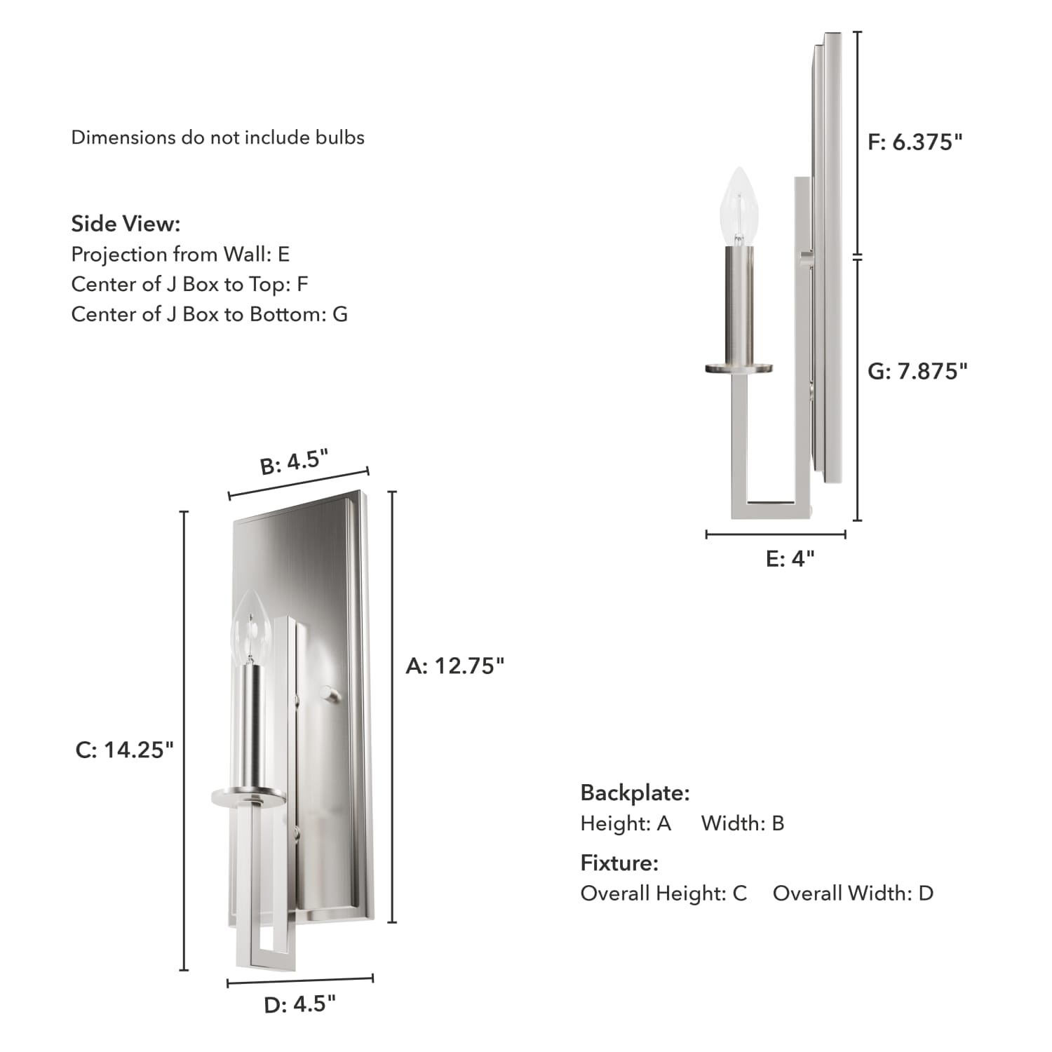 Bearden 1 Light Wall Sconce - Image 3