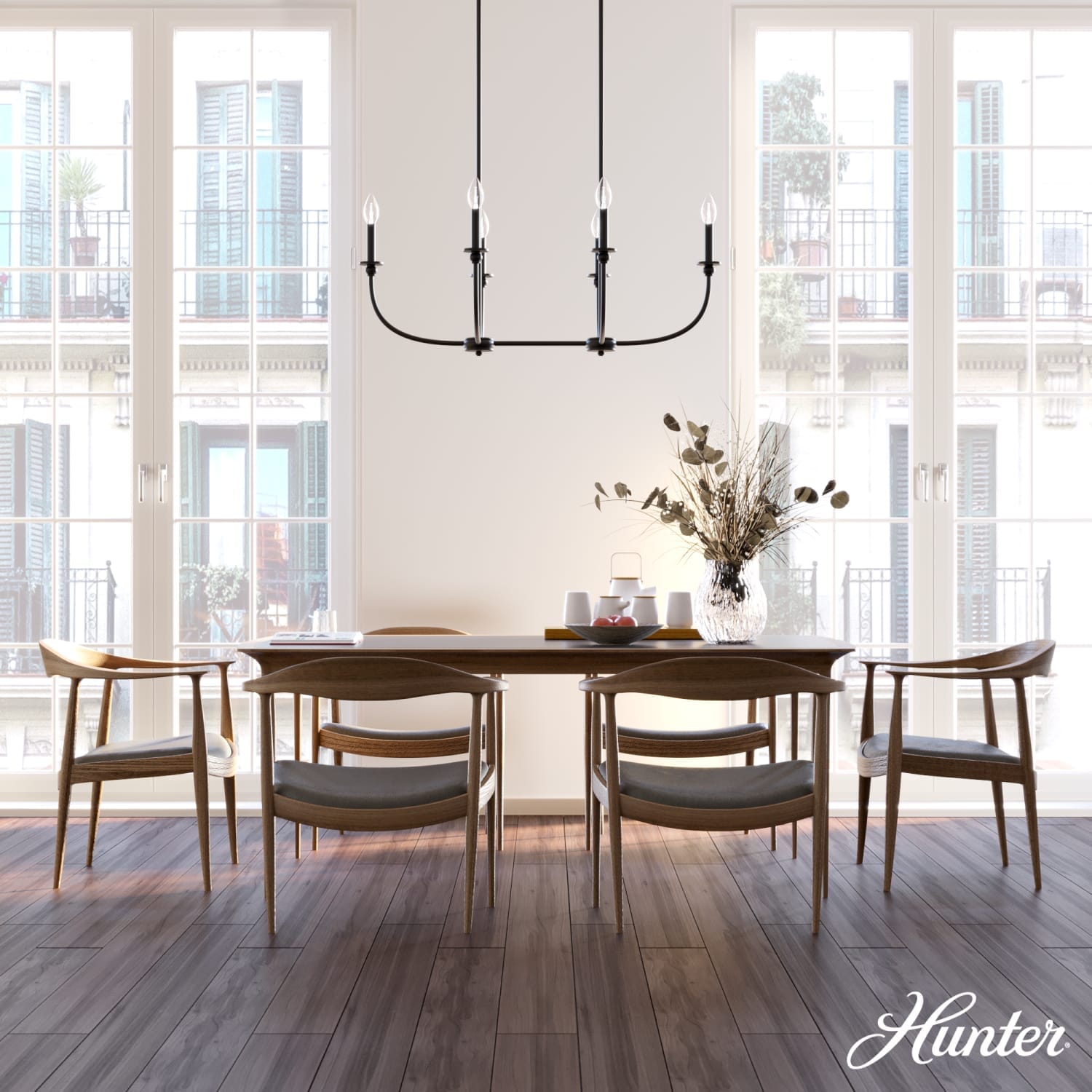 Southcrest 6 Light Linear Chandelier - Image 4