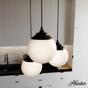 Hepburn 3 Light Round Cluster