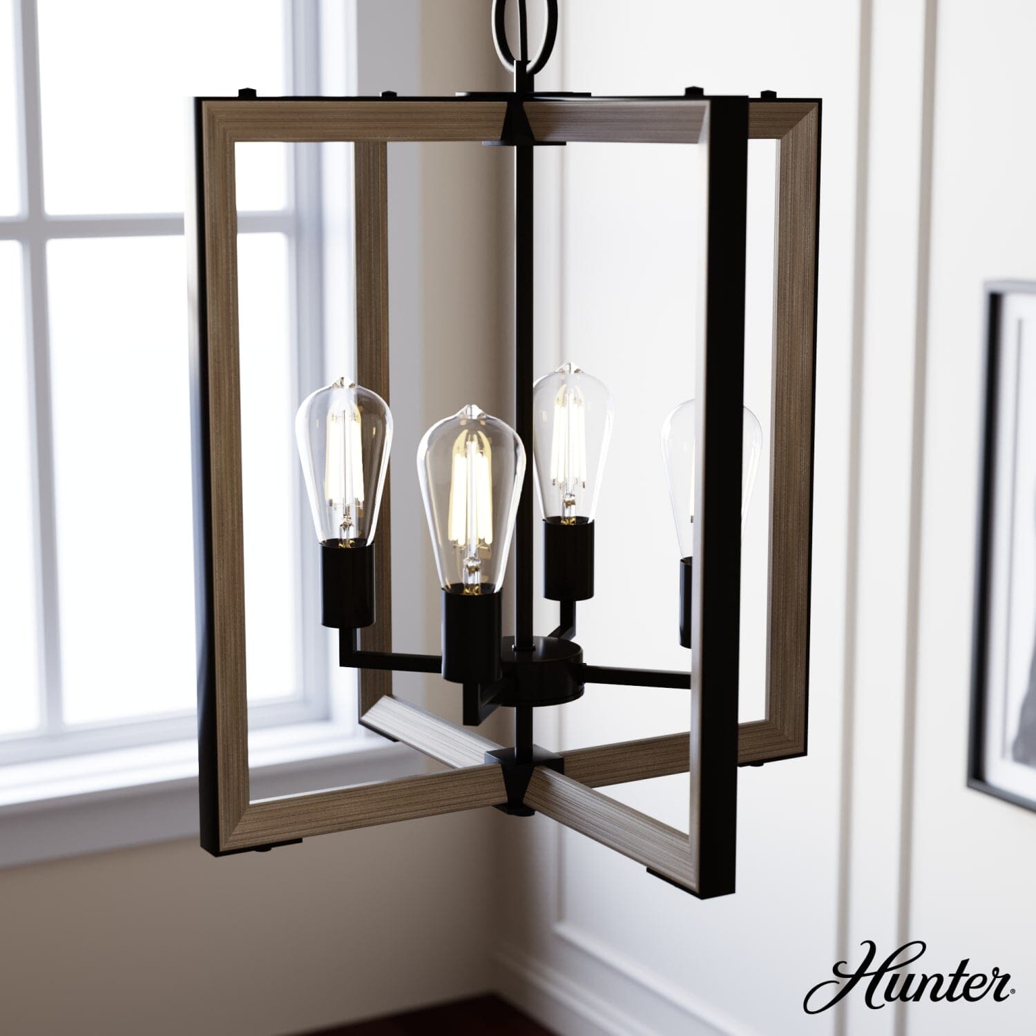 Woodburn 4 Light 18 Inch Foyer Pendant