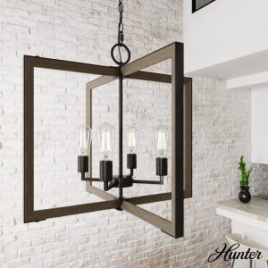 Woodburn 4 Light 24 Inch Foyer Pendant