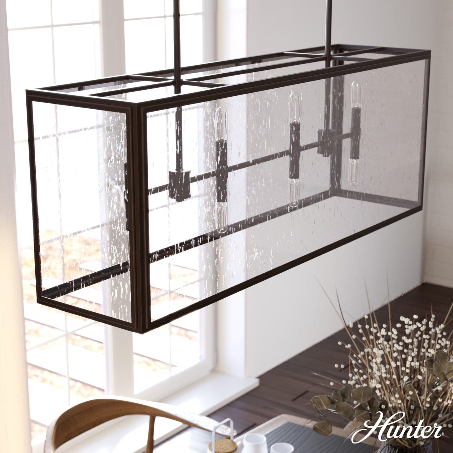 Felippe 8 Light Linear Chandelier - Image 2