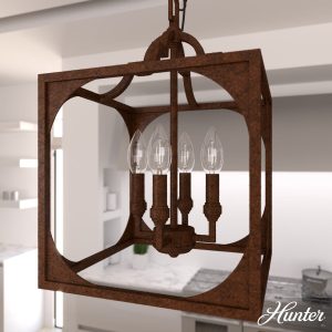 Highland Hill 4 Light Pendant 12 inch