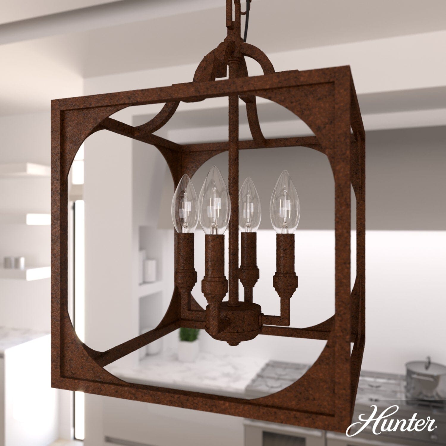 Highland Hill 4 Light Pendant 12 inch