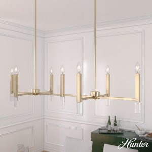 Sunjai 7 Light Linear Chandelier
