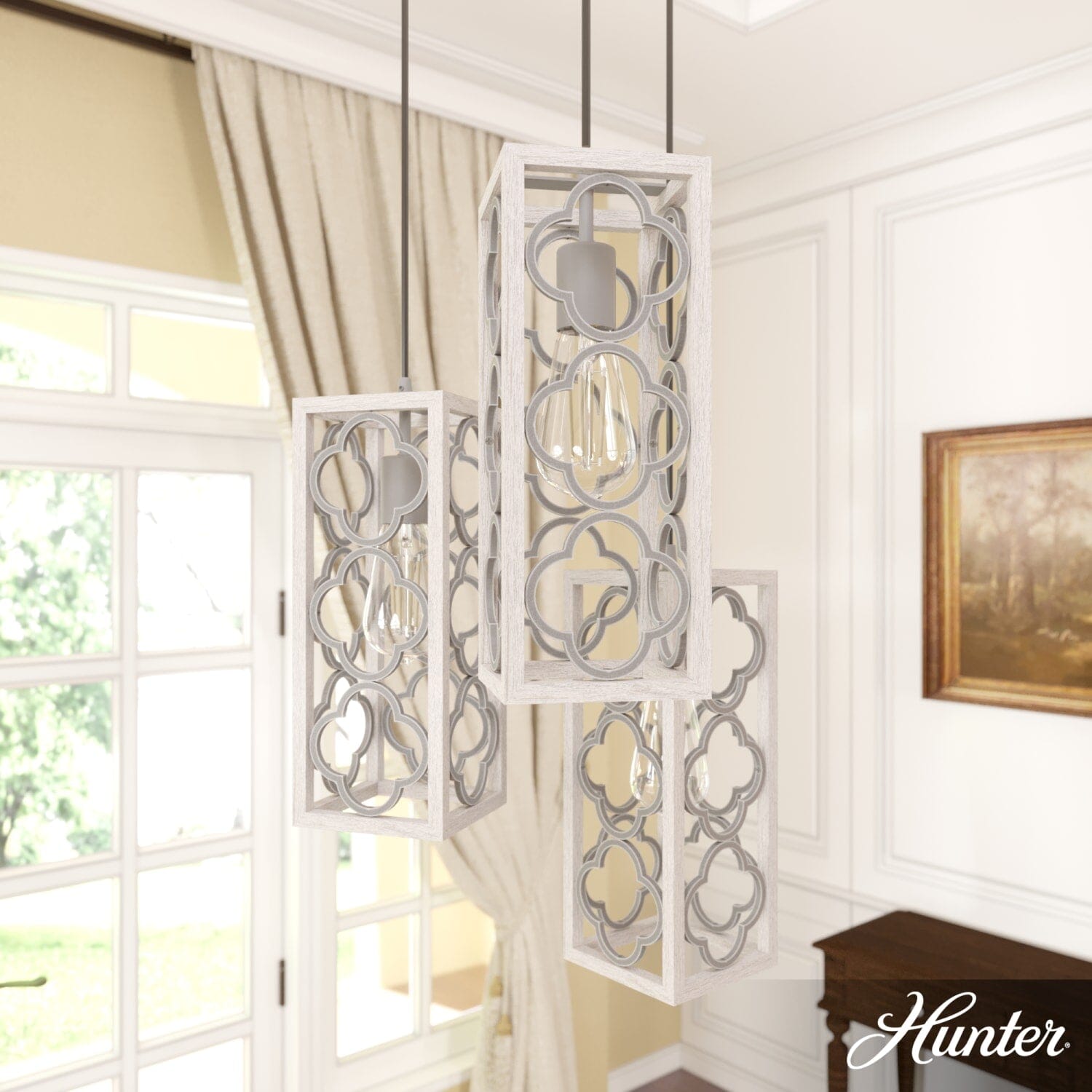 Gablecrest 3 Light Round Cluster