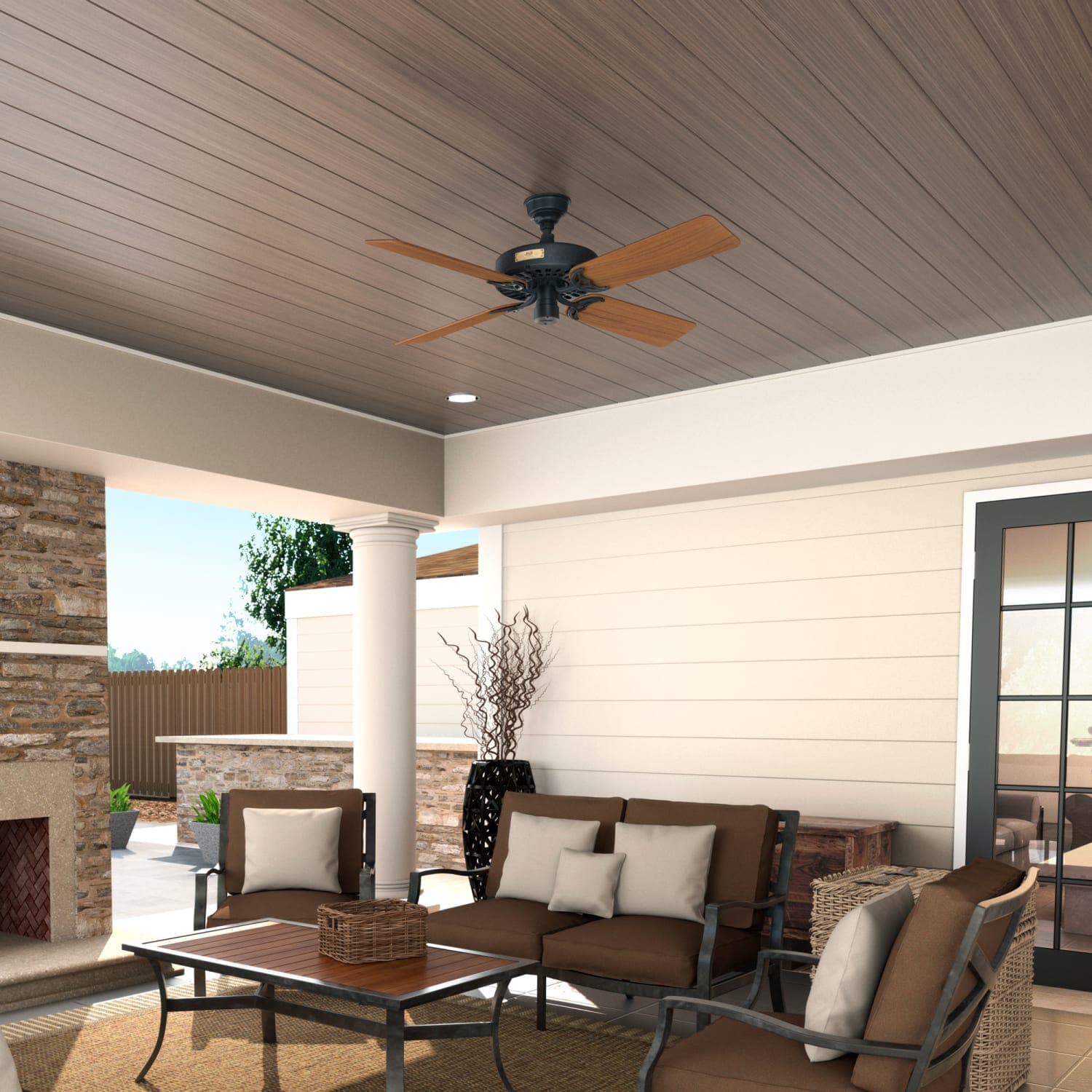 Outdoor Original Teak Blades 52 inch - Image 4