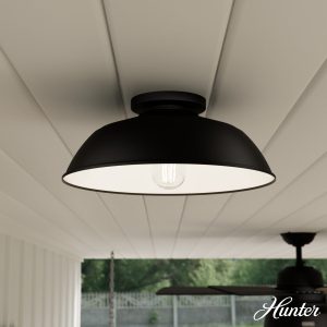 Mill Valley Outdoor 1 Light 14 Inch Medium Flush Mount