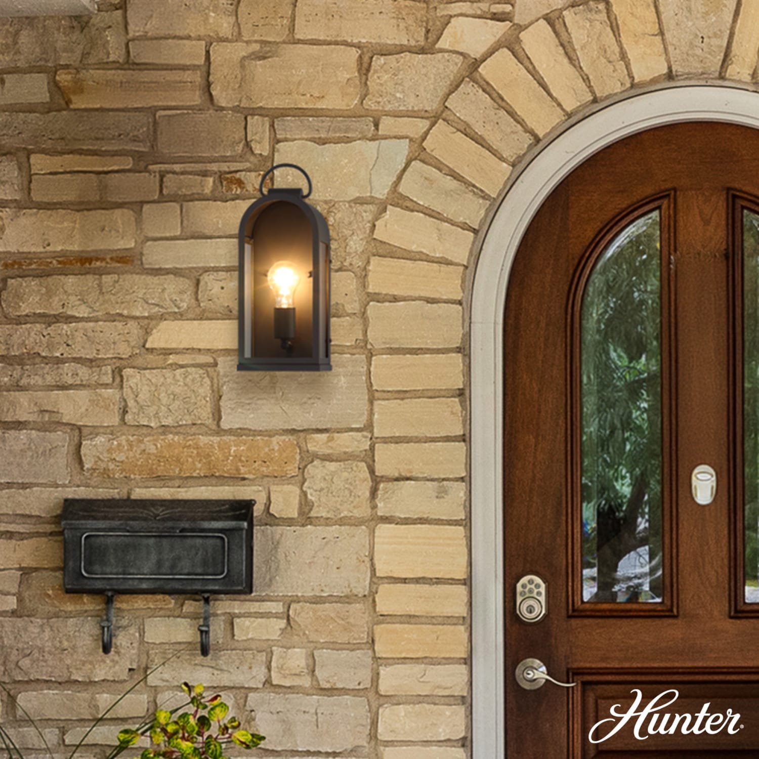 Kendra Bell Outdoor WeatherMax 2 Light Large 16 Inch Wall Light