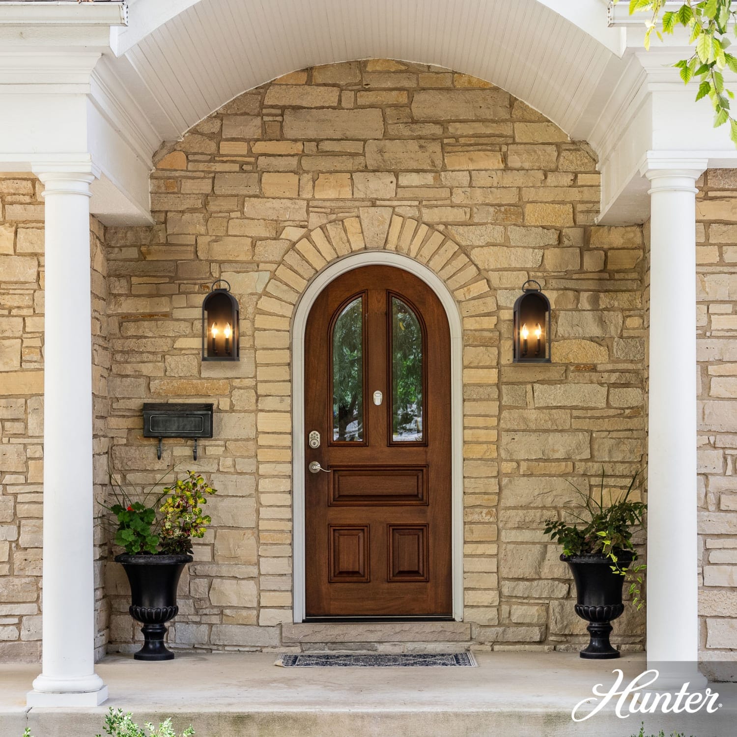Kendra Bell Outdoor WeatherMax 2 Light Large 16 Inch Wall Light - Image 2