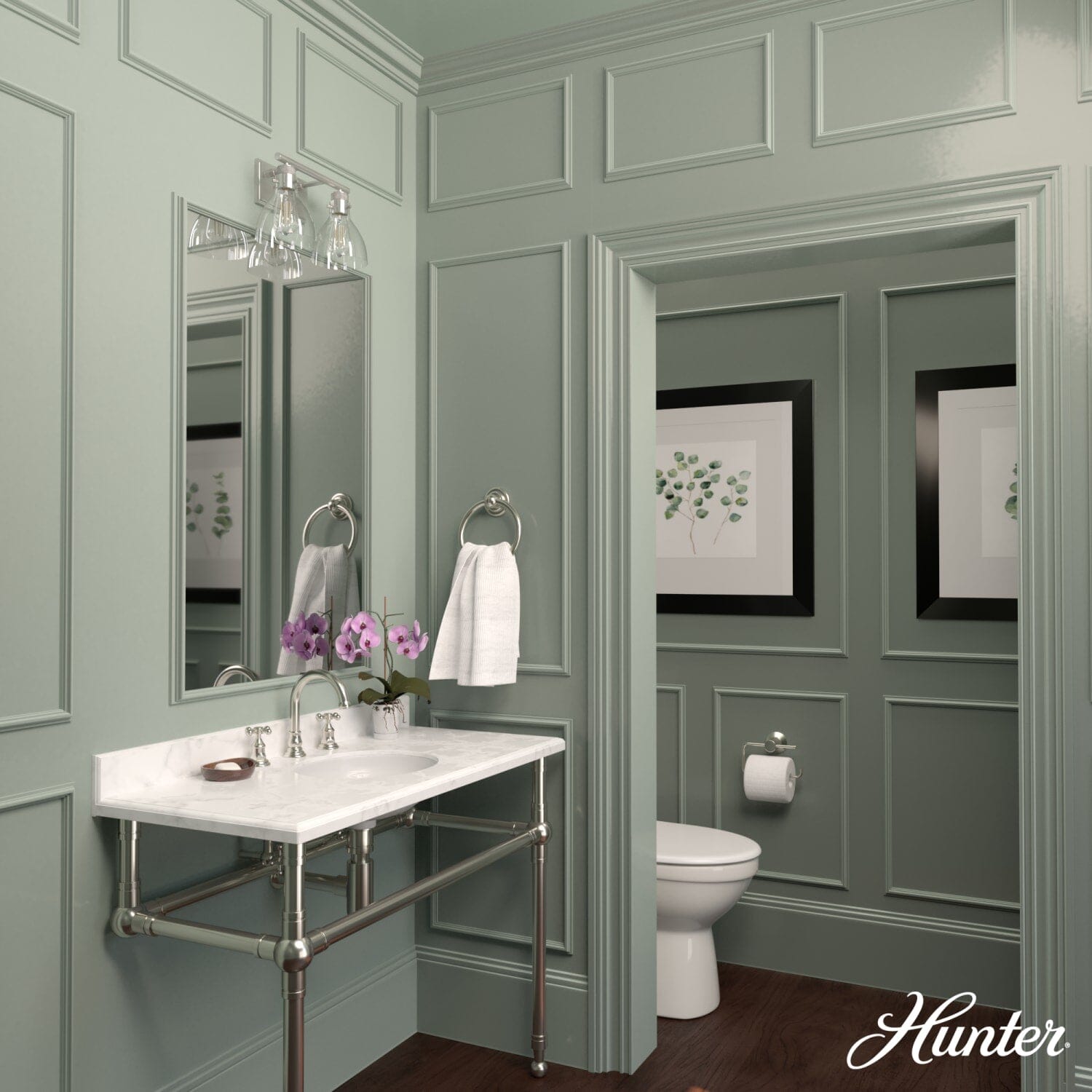 Van Nuys 2 Light Vanity - Image 4