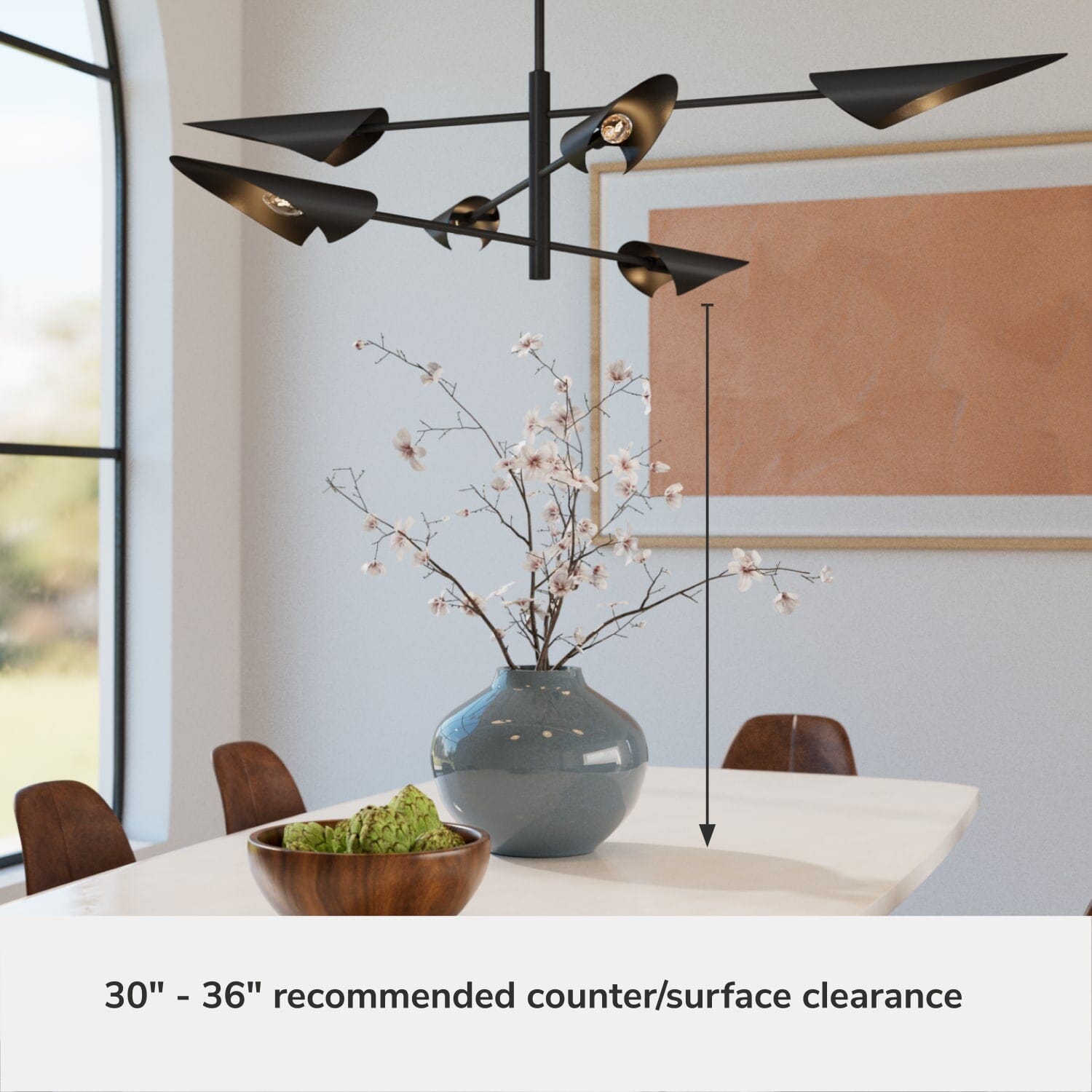 Merian 6 Light Large 60 Inch Chandelier - Image 6