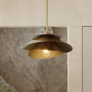 Hiro 1 Light Large 14 Inch Pendant