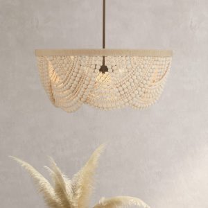 Autumndale 6 Light Medium 28 Inch Chandelier