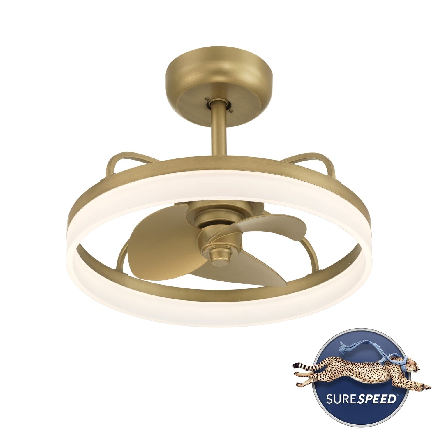 Avel Indoor SureSpeed Fandelier 20 inch with Light and Remote