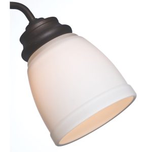 Cased White Side Glass - 99042
