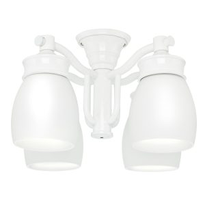 Outdoor Four-Light Snow White Fixture - 99088
