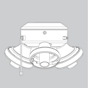 Light Kit Assembly Matte Fresh White - K013322894