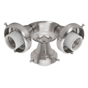 Three-Light Brushed Nickel Fitter - 99136