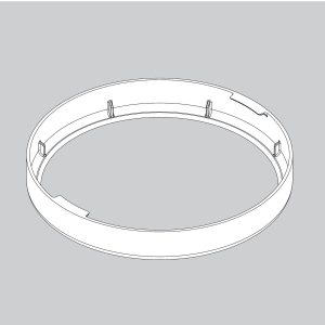 Trim Ring-Canopy-Matte Nickel - 8451201W89